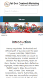 Mobile Screenshot of fairdealcreation.com